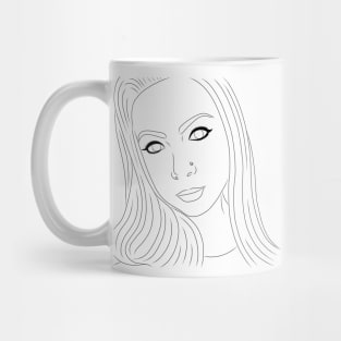 cool girl Mug